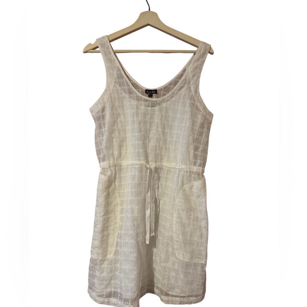 NWT Steven Alan Sporty Tulle Lace Dress in Off-White Cream Size 6